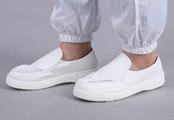 35-46 chaussure en cuir d'ESD de Cleanroom d'unité centrale pour la fabrication de nourriture